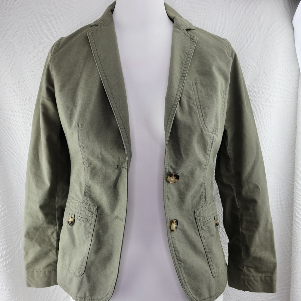 Talbots Double Button Lightweight Blazer - image 1